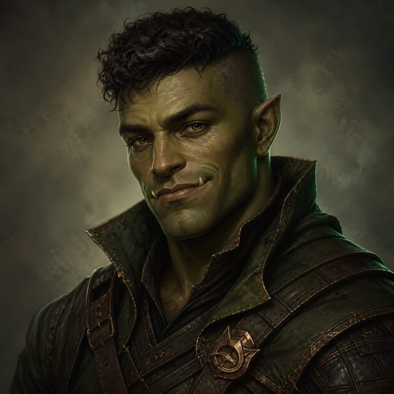 Fantasy rogue portrait
